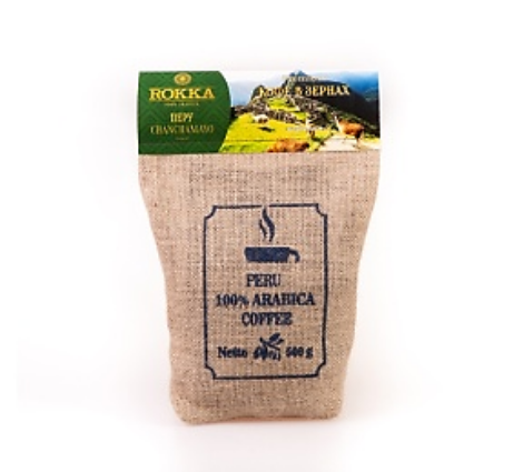 Кофе«ROKKA» Перу (Джутовый мешочек), Цена в интернет-магазине Вкусно Живем.РФ - 945 руб