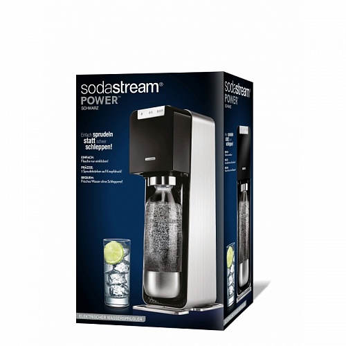 Сифон для газирования воды Sodastream Power Черный, Цена в интернет-магазине Вкусно Живем.РФ - 21 990 руб