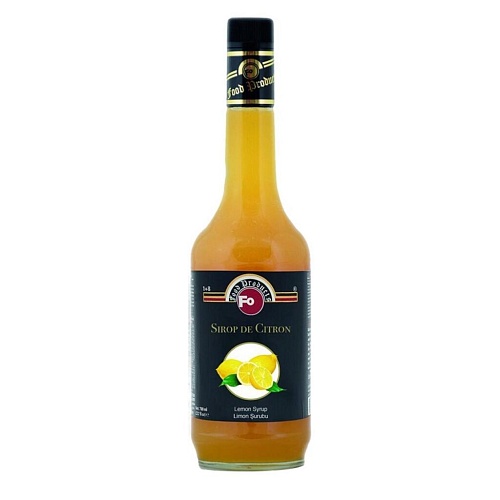 Сочный лимон 0,7л сироп FO, Цена в интернет-магазине Вкусно Живем.РФ - 