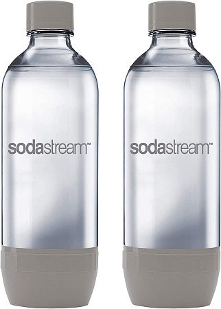 Комплект бутылок SodaStream Twin Pack Серые 1 л. 2шт