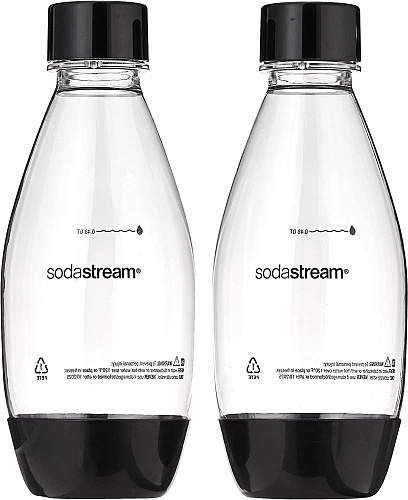 Бутылки SodaStream Twin Pack 0,5 л. 2шт черные, Цена в интернет-магазине Вкусно Живем.РФ - 